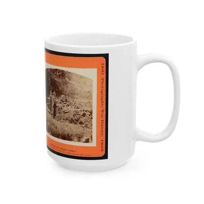A Battery Of  Quaker Guns (U.S. Civil War) White Coffee Mug - Go Mug Yourself
