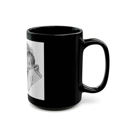 A Big Boy Now by Jill Gill (1), Wife And Home magazine, 1957 - Black Coffee Mug - Go Mug Yourself