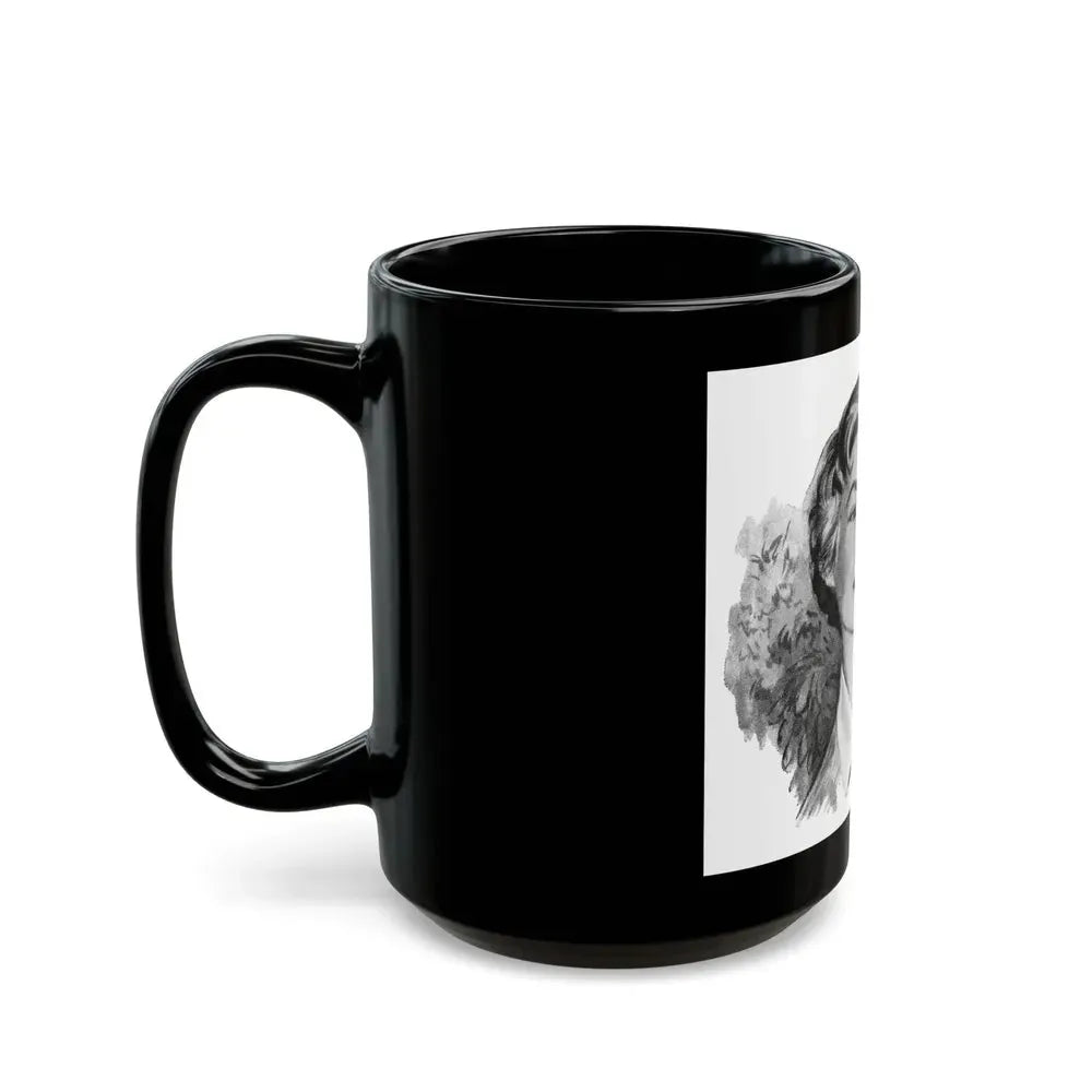 A Big Boy Now by Jill Gill (1), Wife And Home magazine, 1957 - Black Coffee Mug - Go Mug Yourself