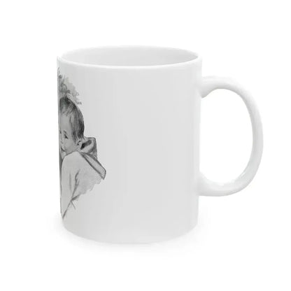 A Big Boy Now by Jill Gill (1), Wife And Home magazine, 1957 - White Coffee Mug - Go Mug Yourself