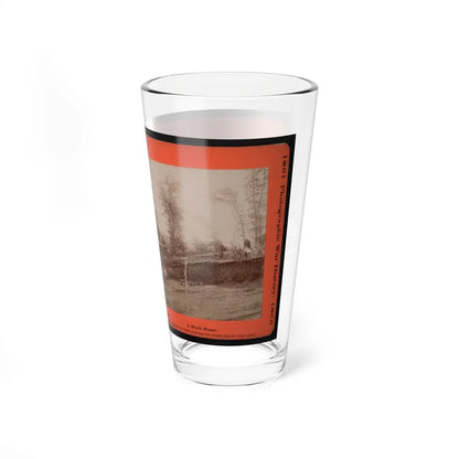 A Block House 001 (U.S. Civil War) Pint Glass 16oz-Go Mug Yourself