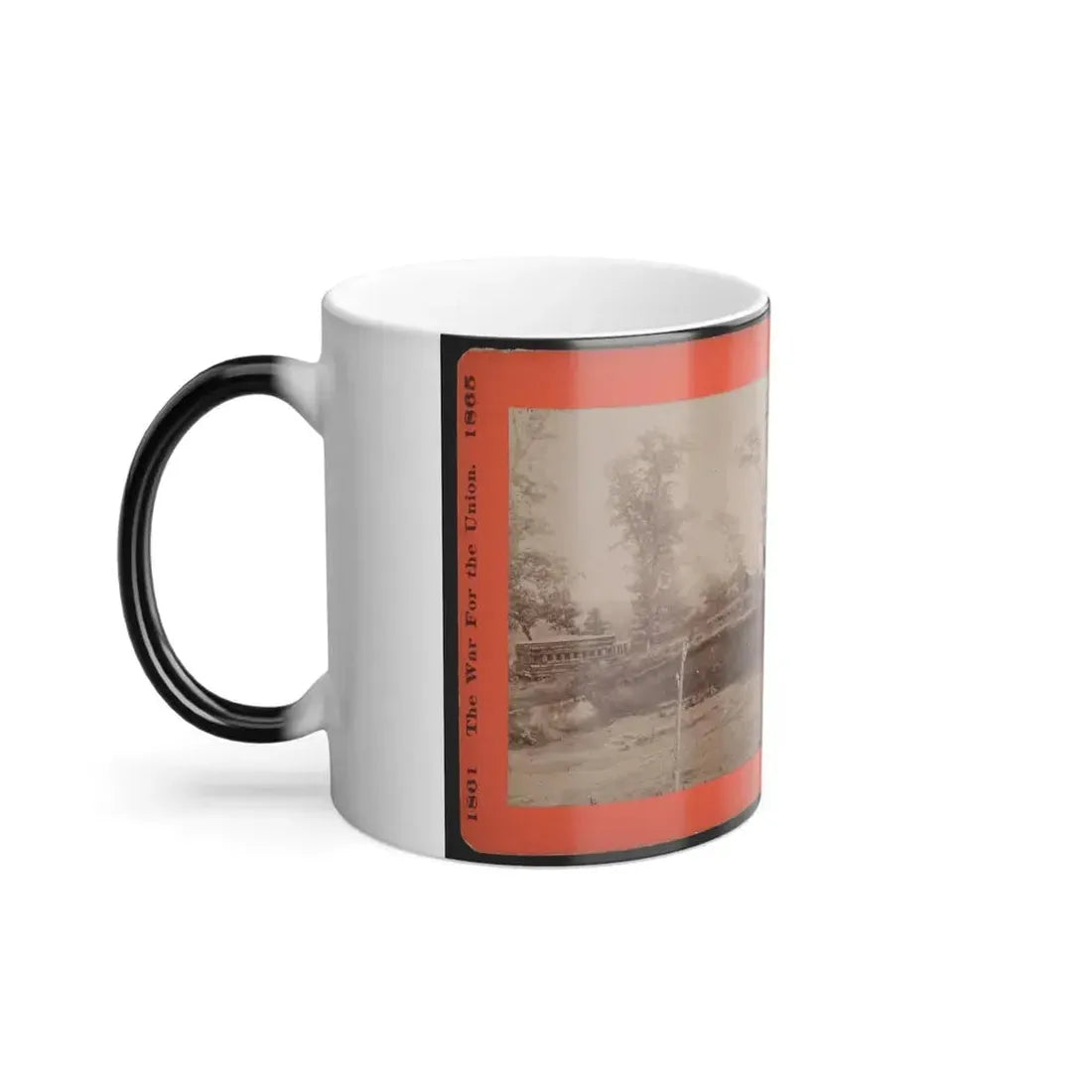 A Block House 001 (U.S. Civil War) Color Changing Coffee Mug 11oz - Go Mug Yourself