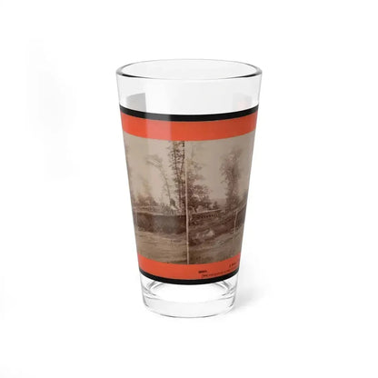 A Block House 001 (U.S. Civil War) Pint Glass 16oz 16oz - Go Mug Yourself