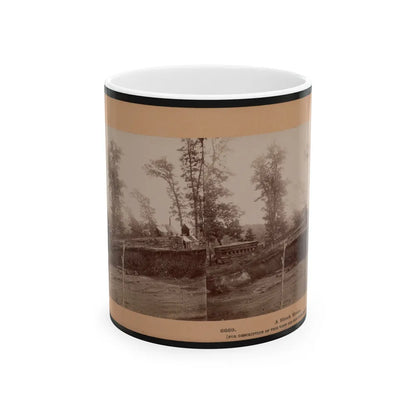 A Block House (U.S. Civil War) White Coffee Mug-11oz-Go Mug Yourself