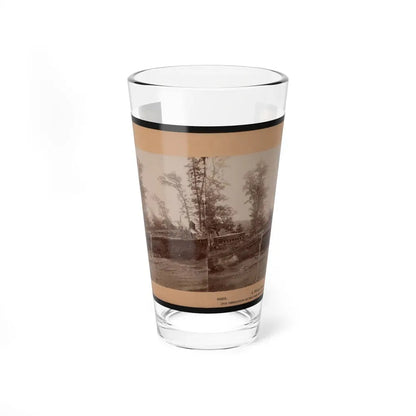 A Block House (U.S. Civil War) Pint Glass 16oz 16oz - Go Mug Yourself