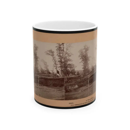 A Block House (U.S. Civil War) White Coffee Mug 11oz - Go Mug Yourself