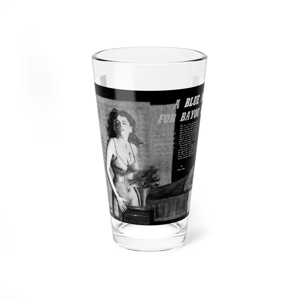 A Blue Note For Bayou Betty, Mermaid magazine, No. 6 - 1958 (Magazine Illustration) Pint Glass 16oz-16oz-Go Mug Yourself