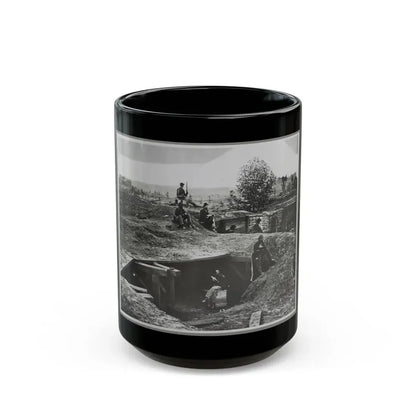 A Bomb-Proof In Front Of Atlanta, Ga. (U.S. Civil War) Black Coffee Mug 15oz - Go Mug Yourself