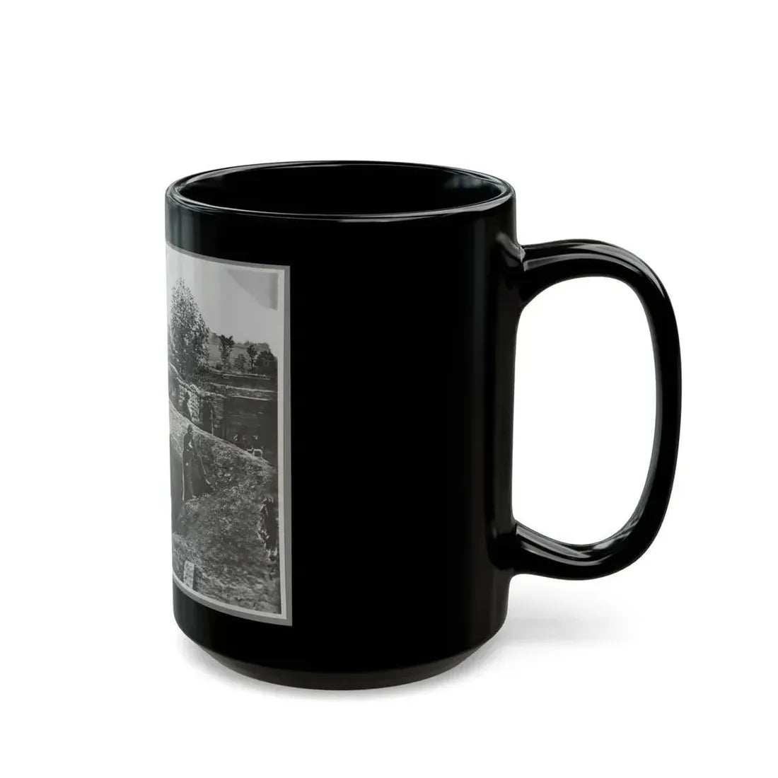 A Bomb-Proof In Front Of Atlanta, Ga. (U.S. Civil War) Black Coffee Mug - Go Mug Yourself