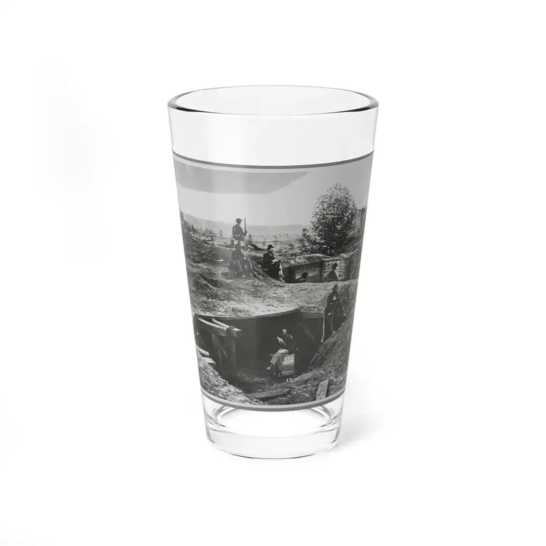 A Bomb-Proof In Front Of Atlanta, Ga. (U.S. Civil War) Pint Glass 16oz 16oz - Go Mug Yourself