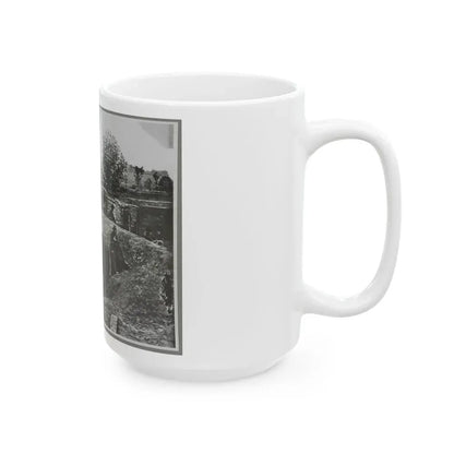 A Bomb-Proof In Front Of Atlanta, Ga. (U.S. Civil War) White Coffee Mug - Go Mug Yourself