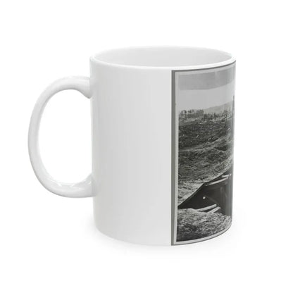 A Bomb-Proof In Front Of Atlanta, Ga. (U.S. Civil War) White Coffee Mug - Go Mug Yourself