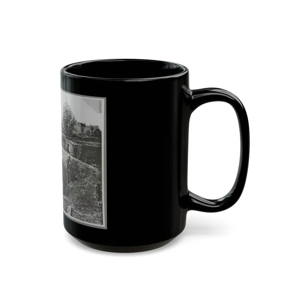 A Bomb-Proof In Front Of Atlanta, Ga. (U.S. Civil War) Black Coffee Mug-Go Mug Yourself