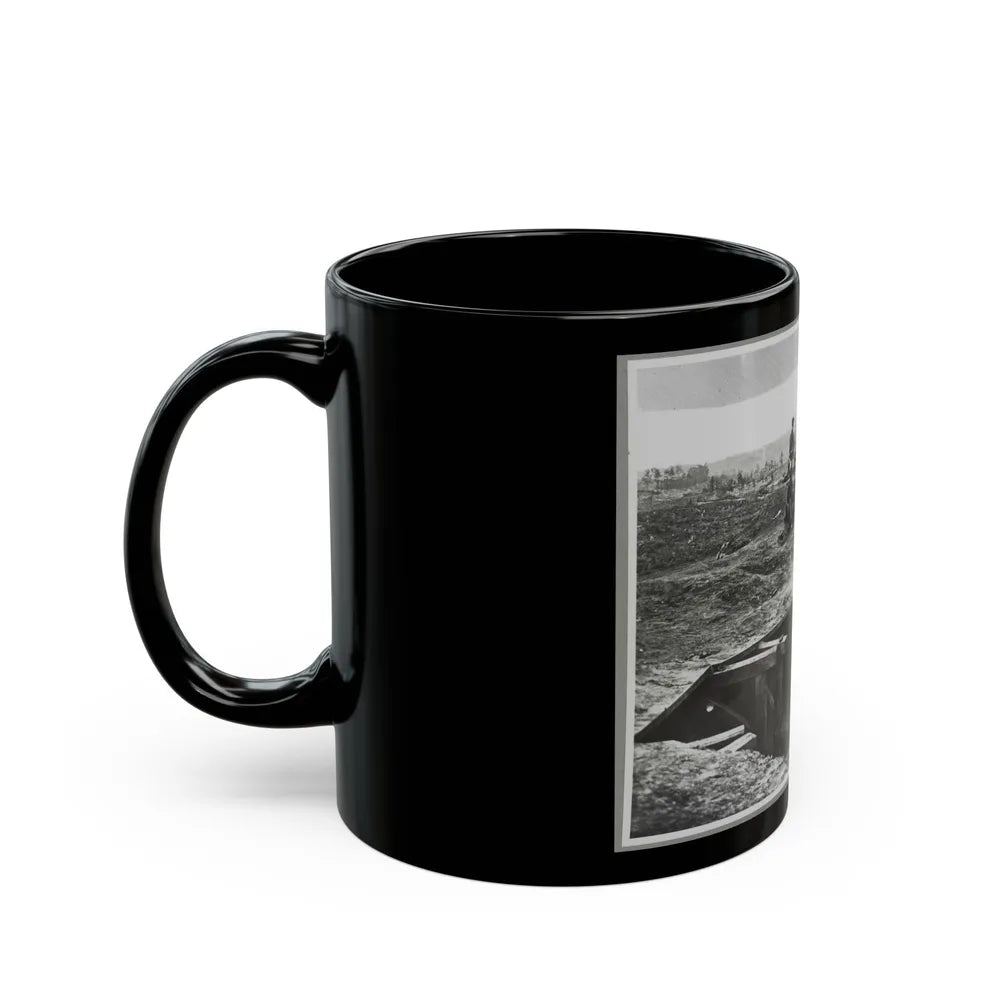 A Bomb-Proof In Front Of Atlanta, Ga. (U.S. Civil War) Black Coffee Mug-Go Mug Yourself