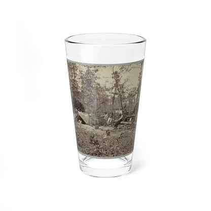 A Bombproof Shelter For The Soldiers During The Seige Of Petersburg, August 10, 1864 (U.S. Civil War) Pint Glass 16oz 16oz - Go Mug Yourself