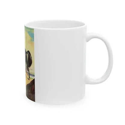 A Boy and His Horse - White Coffee Mug - Go Mug Yourself