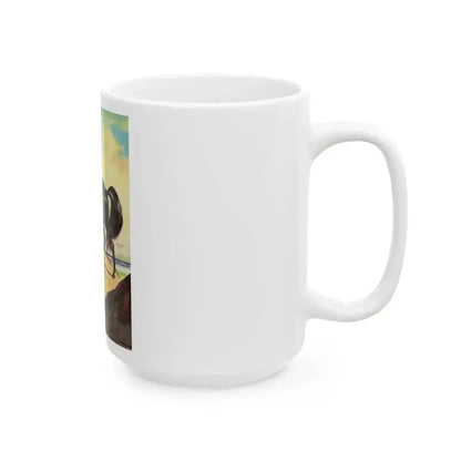 A Boy and His Horse - White Coffee Mug - Go Mug Yourself