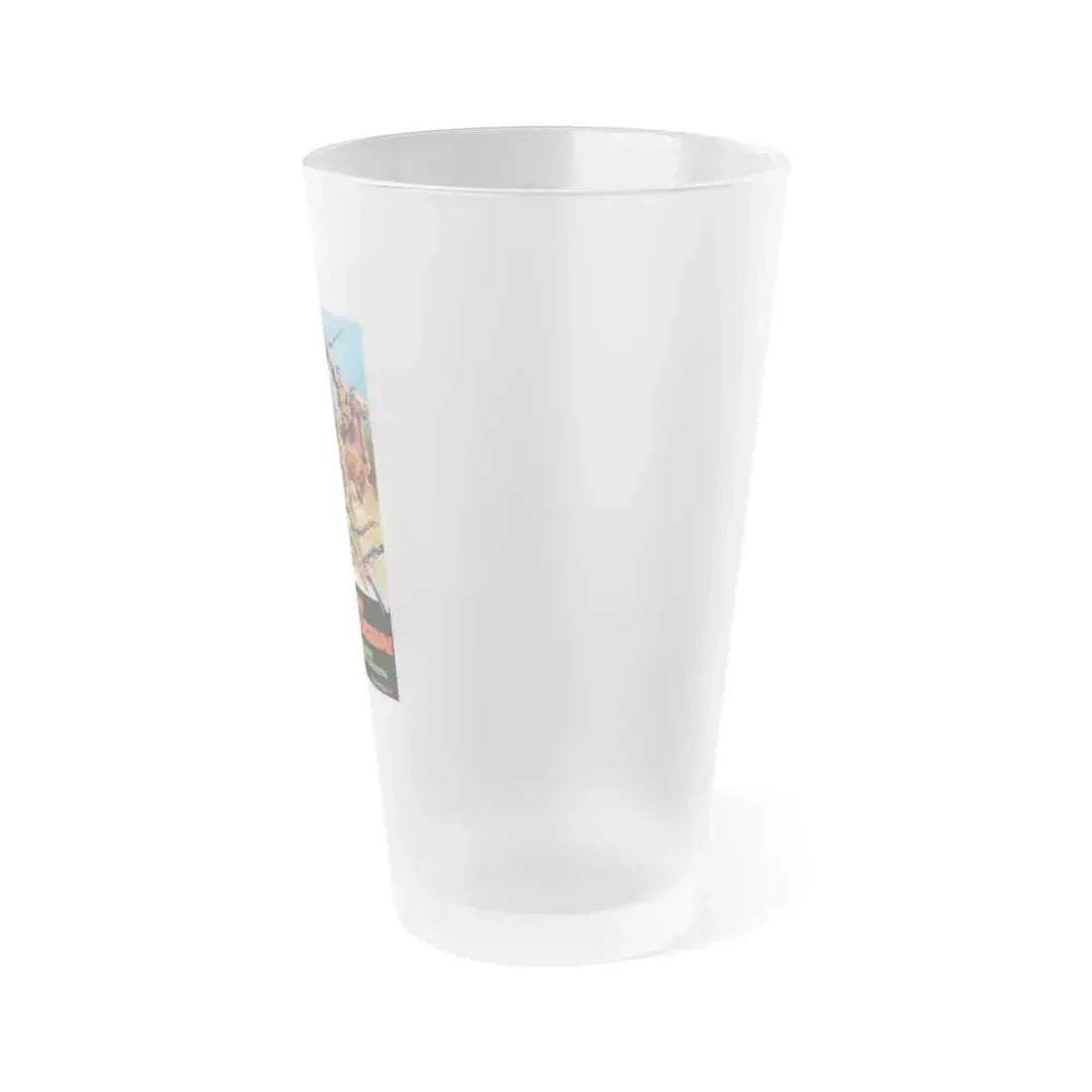 A BULLET FOR THE GENERAL 1966 Movie Poster - Frosted Pint Glass 16oz - Go Mug Yourself