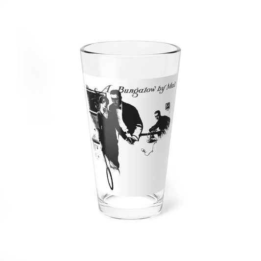 A Bungalow by Mail (1), Collier's, March 3, 1928 (Magazine Illustration) Pint Glass 16oz 16oz - Go Mug Yourself