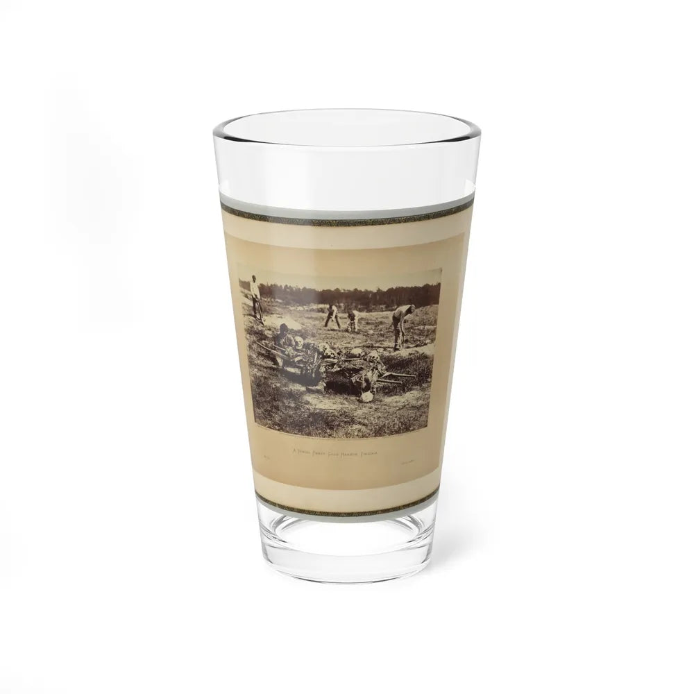 A Burial Party On The Battle-Field Of Cold Harbor 001 (U.S. Civil War) Pint Glass 16oz-16oz-Go Mug Yourself