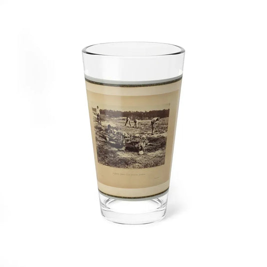 A Burial Party On The Battle-Field Of Cold Harbor 001 (U.S. Civil War) Pint Glass 16oz 16oz - Go Mug Yourself