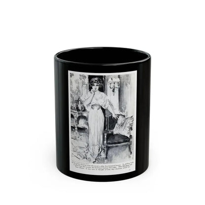A Business Man, Hearst's Magazine, March 1914 - Black Coffee Mug 11oz - Go Mug Yourself