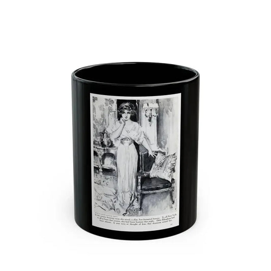 A Business Man, Hearst's Magazine, March 1914 - Black Coffee Mug 11oz - Go Mug Yourself