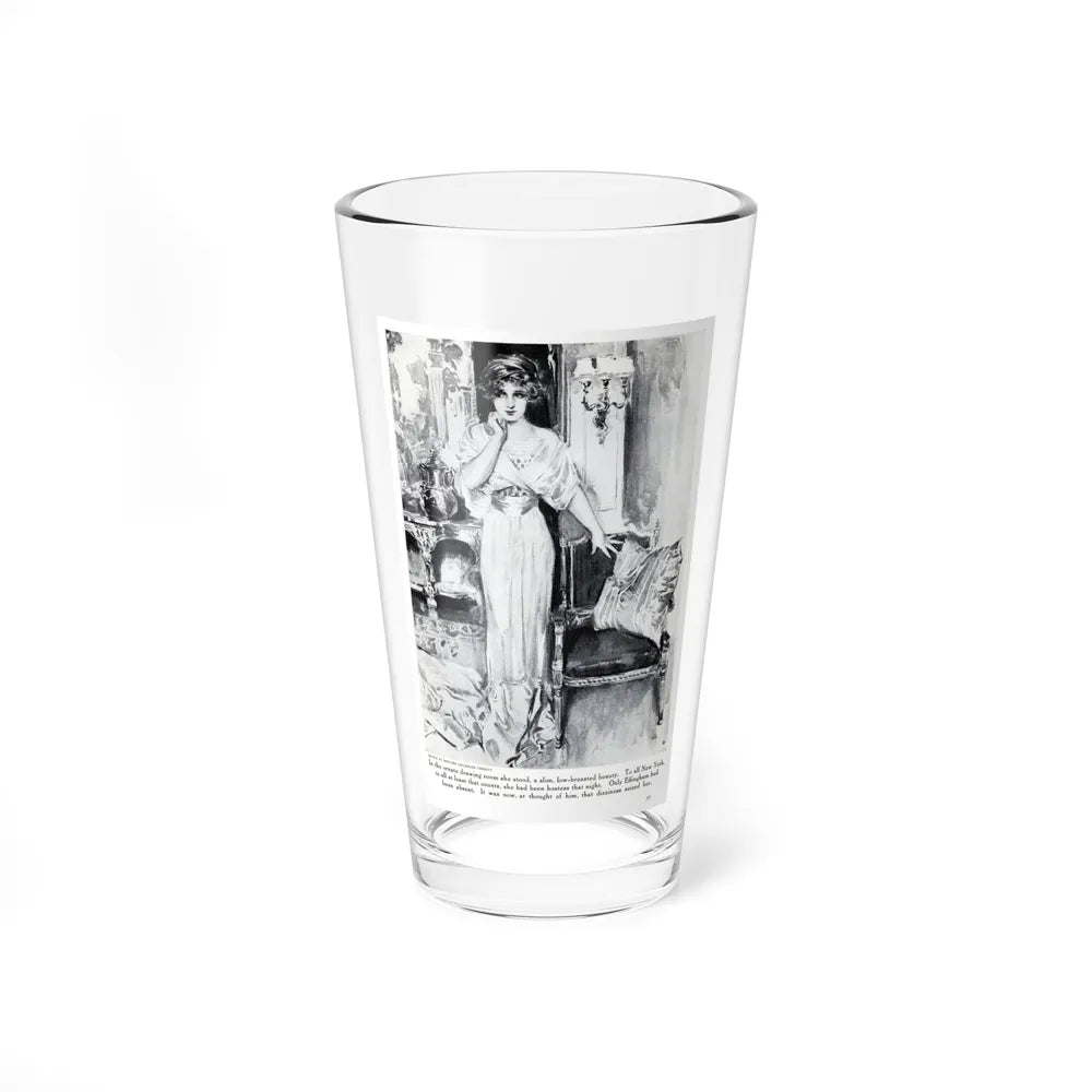 A Business Man, Hearst's Magazine, March 1914 (Magazine Illustration) Pint Glass 16oz-16oz-Go Mug Yourself