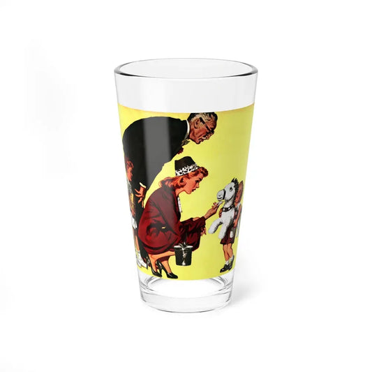 A Caboose Named Martin, Collier's, August 2, 1952 (Magazine Illustration) Pint Glass 16oz 16oz - Go Mug Yourself
