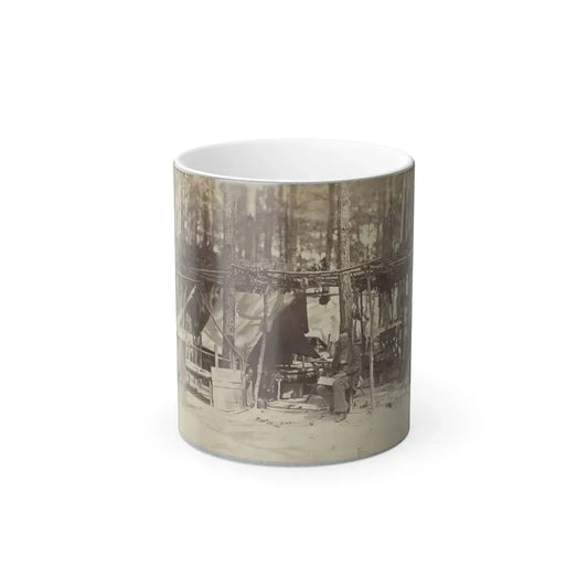 A Camp in Front of Petersburg, Va. August, 1864 (U.S. Civil War) Color Changing Coffee Mug 11oz Default Title 11oz - Go Mug Yourself