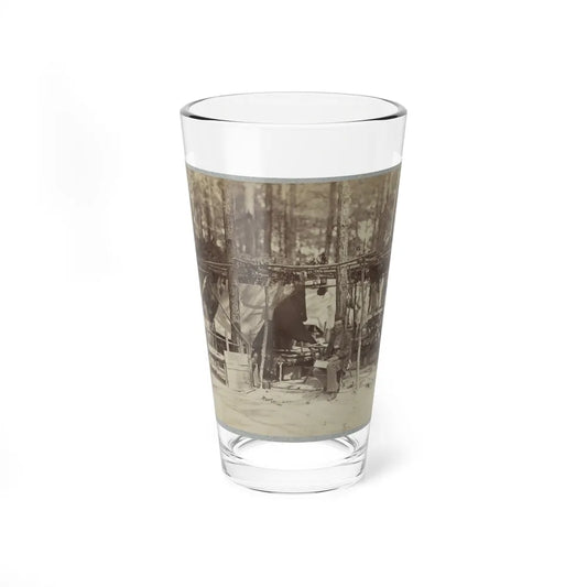 A Camp In Front Of Petersburg, Va. August, 1864 (U.S. Civil War) Pint Glass 16oz-16oz-Go Mug Yourself