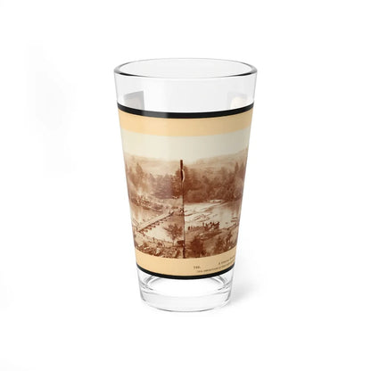 A Canvas Pontoon Bridge (U.S. Civil War) Pint Glass 16oz-16oz-Go Mug Yourself