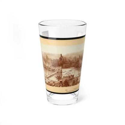 A Canvas Pontoon Bridge (U.S. Civil War) Pint Glass 16oz 16oz - Go Mug Yourself