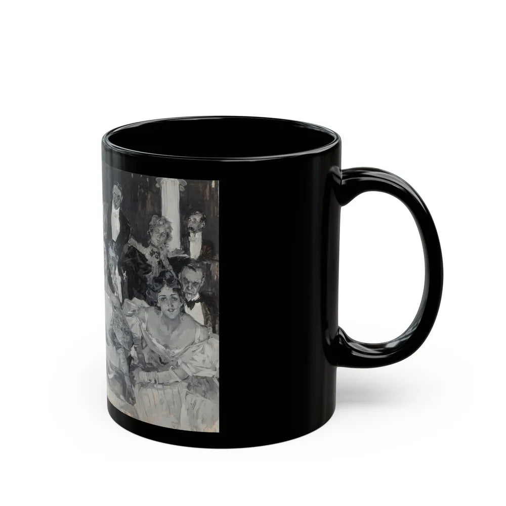 A Captive Audience - Black Coffee Mug-Go Mug Yourself