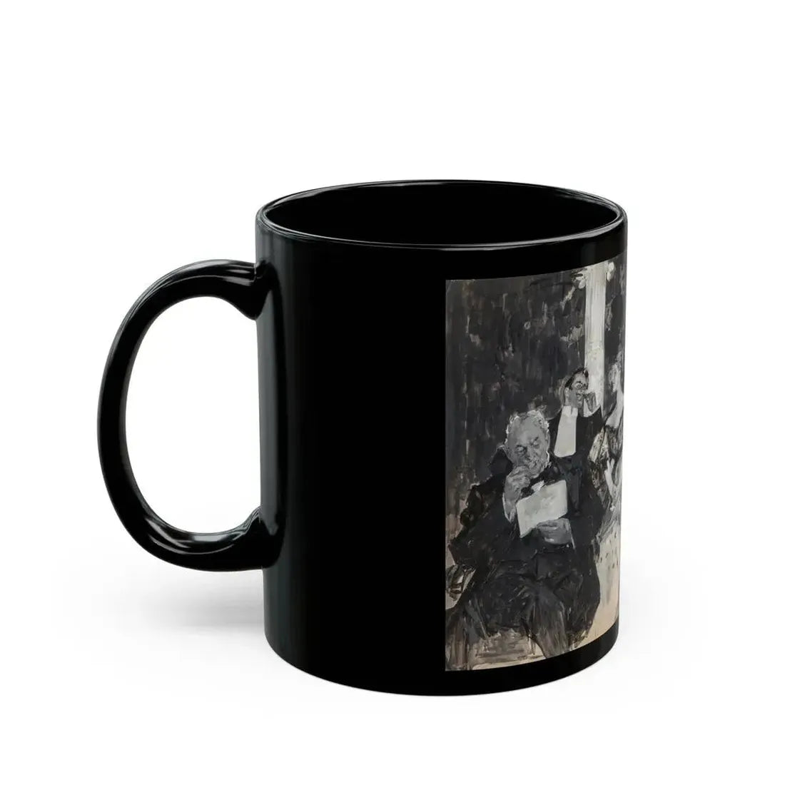 A Captive Audience - Black Coffee Mug - Go Mug Yourself