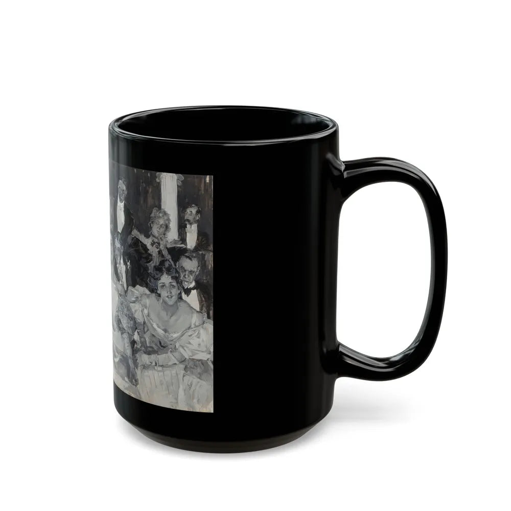 A Captive Audience - Black Coffee Mug-Go Mug Yourself