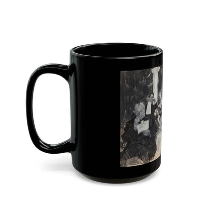 A Captive Audience - Black Coffee Mug-Go Mug Yourself