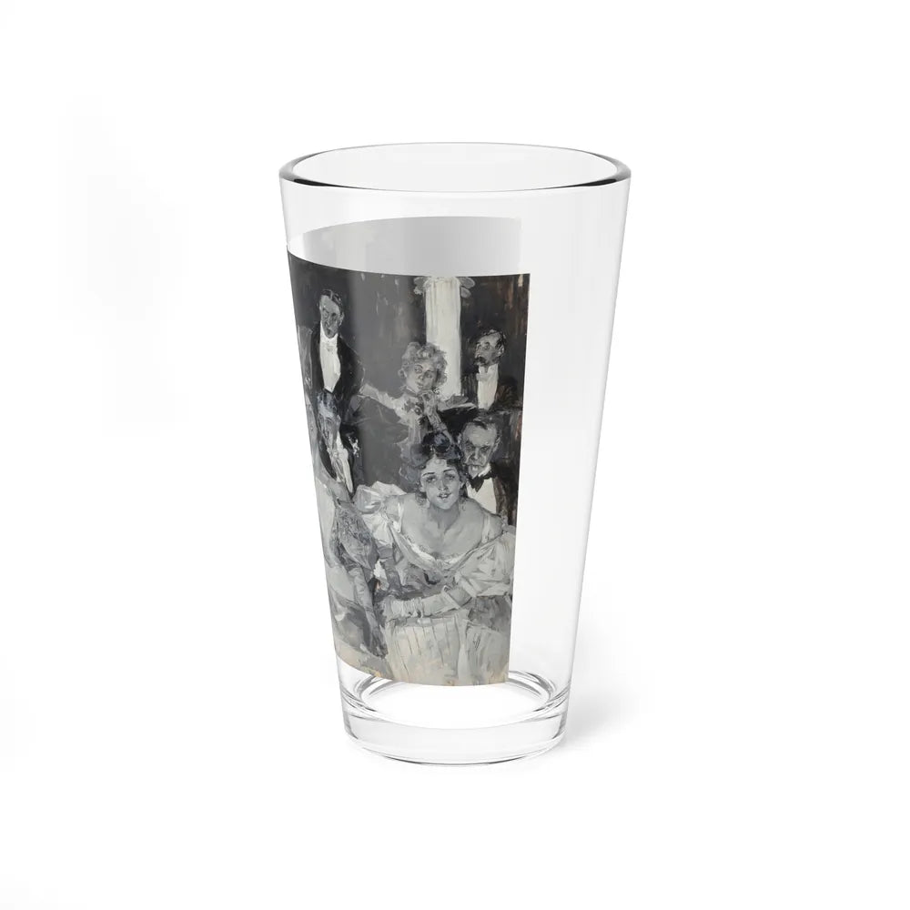 A Captive Audience (Magazine Illustration) Pint Glass 16oz-Go Mug Yourself