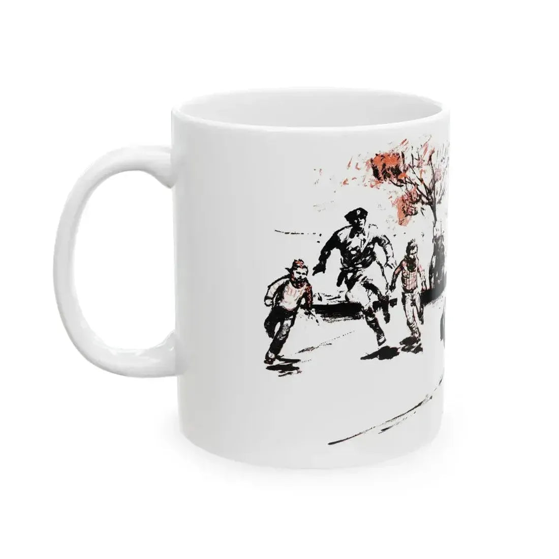 A Case of Identity (1), Blue Book Magazine, August 1950 - White Coffee Mug - Go Mug Yourself