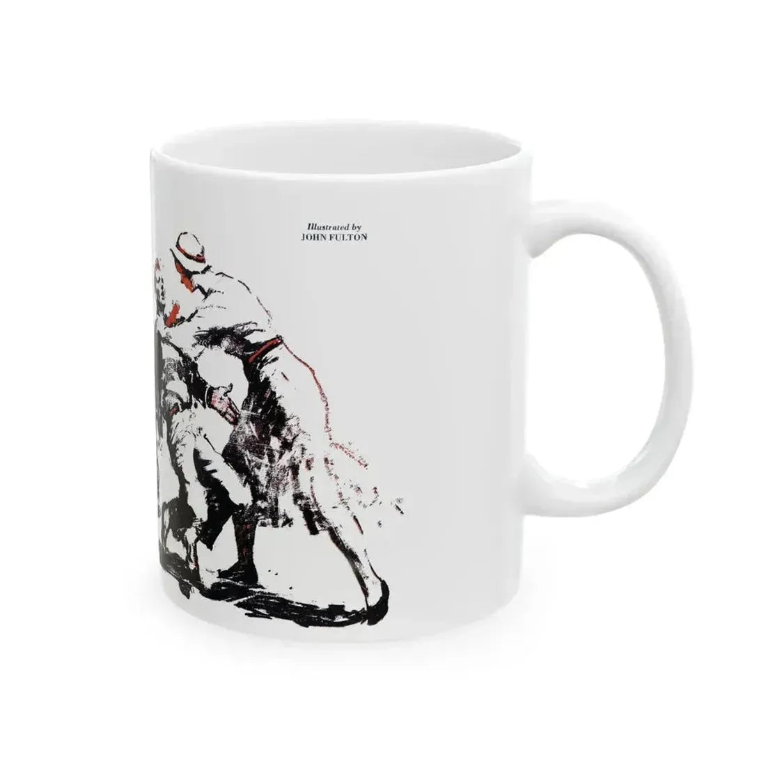 A Case of Identity (1), Blue Book Magazine, August 1950 - White Coffee Mug - Go Mug Yourself