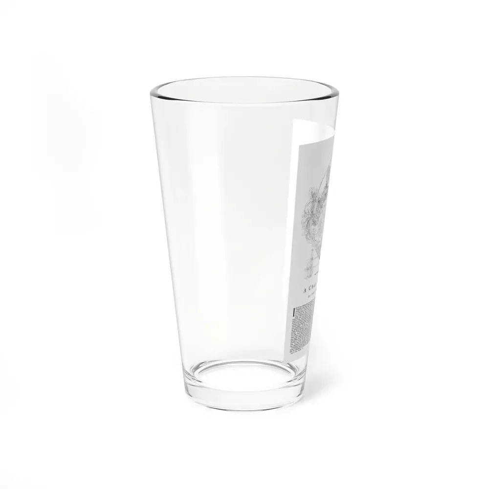 A Chat About Corsets, Harper's Bazaar, September 1915 (Magazine Illustration) Pint Glass 16oz - Go Mug Yourself