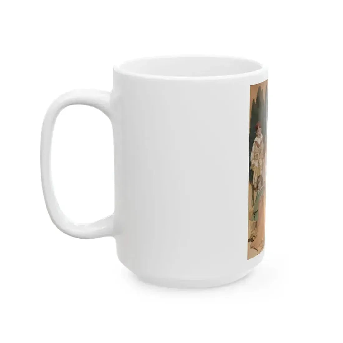 A Child's Garden of Verses, book illustration, 1905 - White Coffee Mug - Go Mug Yourself