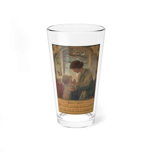 A Child's Prayer, book cover, 1925 (Magazine Illustration) Pint Glass 16oz 16oz - Go Mug Yourself