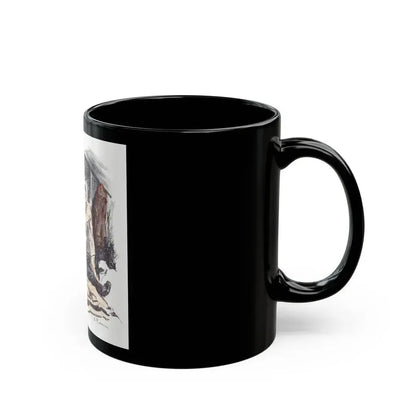 A Circus Feud (1), American Boy, April 1926 - Black Coffee Mug - Go Mug Yourself