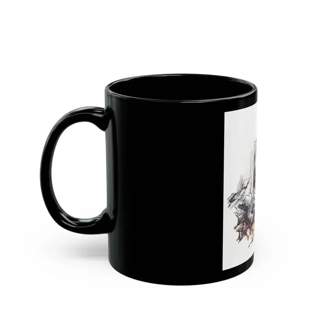A Circus Feud (1), American Boy, April 1926 - Black Coffee Mug - Go Mug Yourself