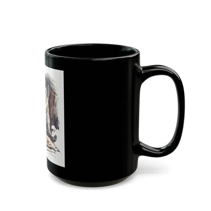 A Circus Feud (1), American Boy, April 1926 - Black Coffee Mug - Go Mug Yourself