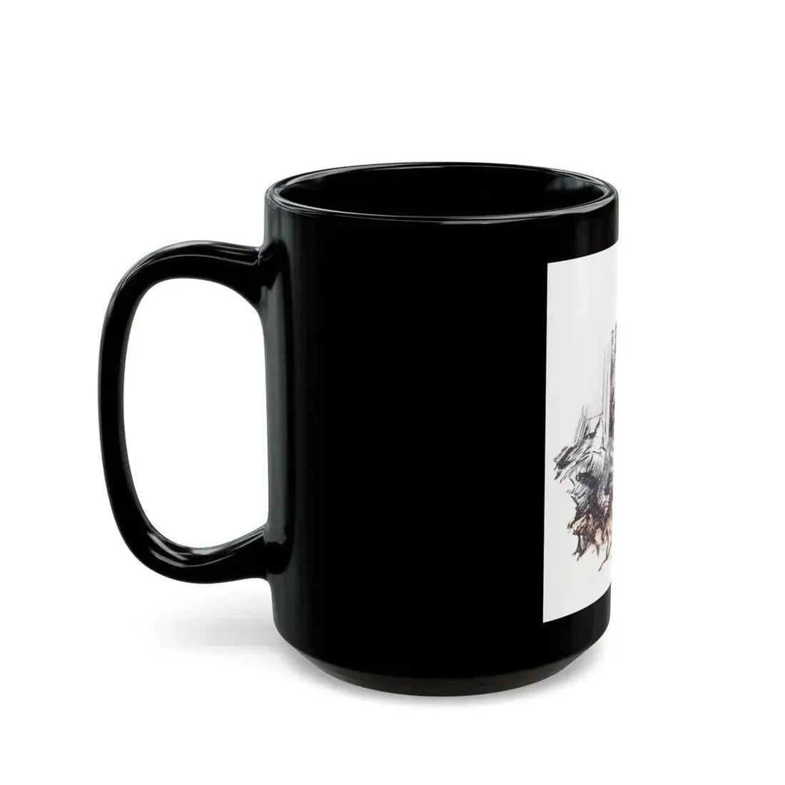 A Circus Feud (1), American Boy, April 1926 - Black Coffee Mug - Go Mug Yourself