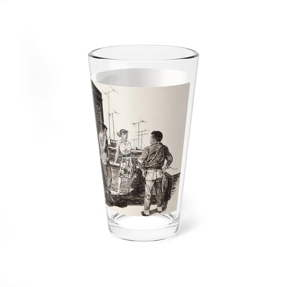 A Collection of Three Story Illustrations (1) (Magazine Illustration) Pint Glass 16oz-Go Mug Yourself