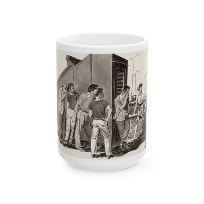 A Collection of Three Story Illustrations (1) - White Coffee Mug 15oz - Go Mug Yourself
