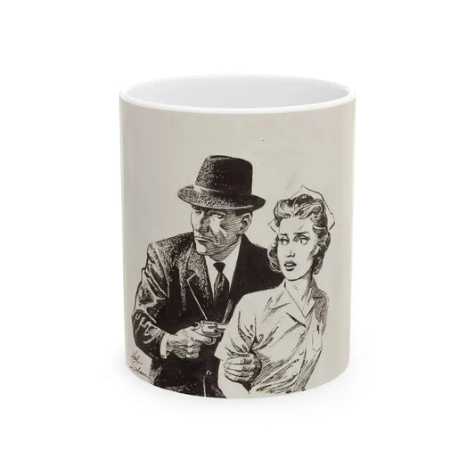 A Collection of Three Story Illustrations (2) - White Coffee Mug 11oz - Go Mug Yourself